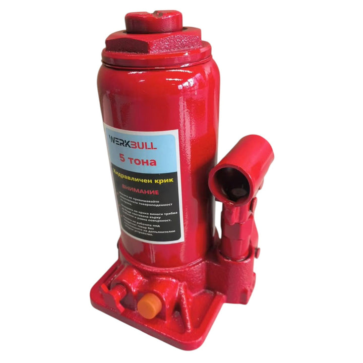 Немски Хидравличен Крик WerkBull, тип Бутилка, 5 т.