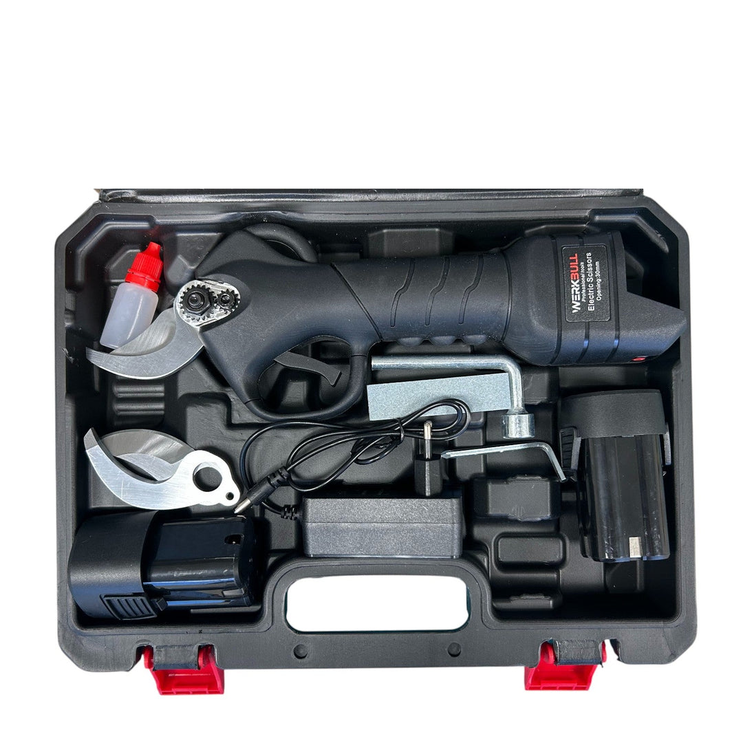 Акумулаторна Ножица WerkBull Germany®  /28V 4Ah/ + две батерии