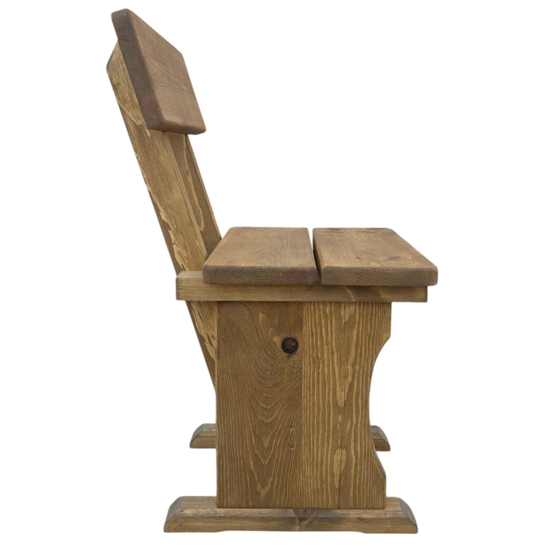 2 бр. Дървен стол от масив – до 250 кг.