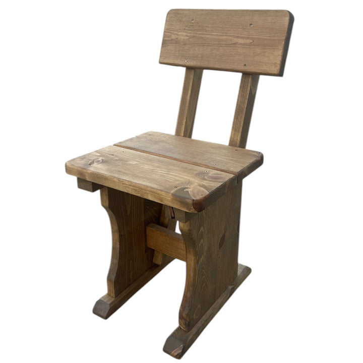 Дървен стол от масив – до 250 кг.