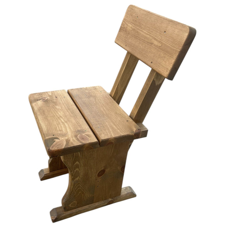 2 бр. Дървен стол от масив – до 250 кг.