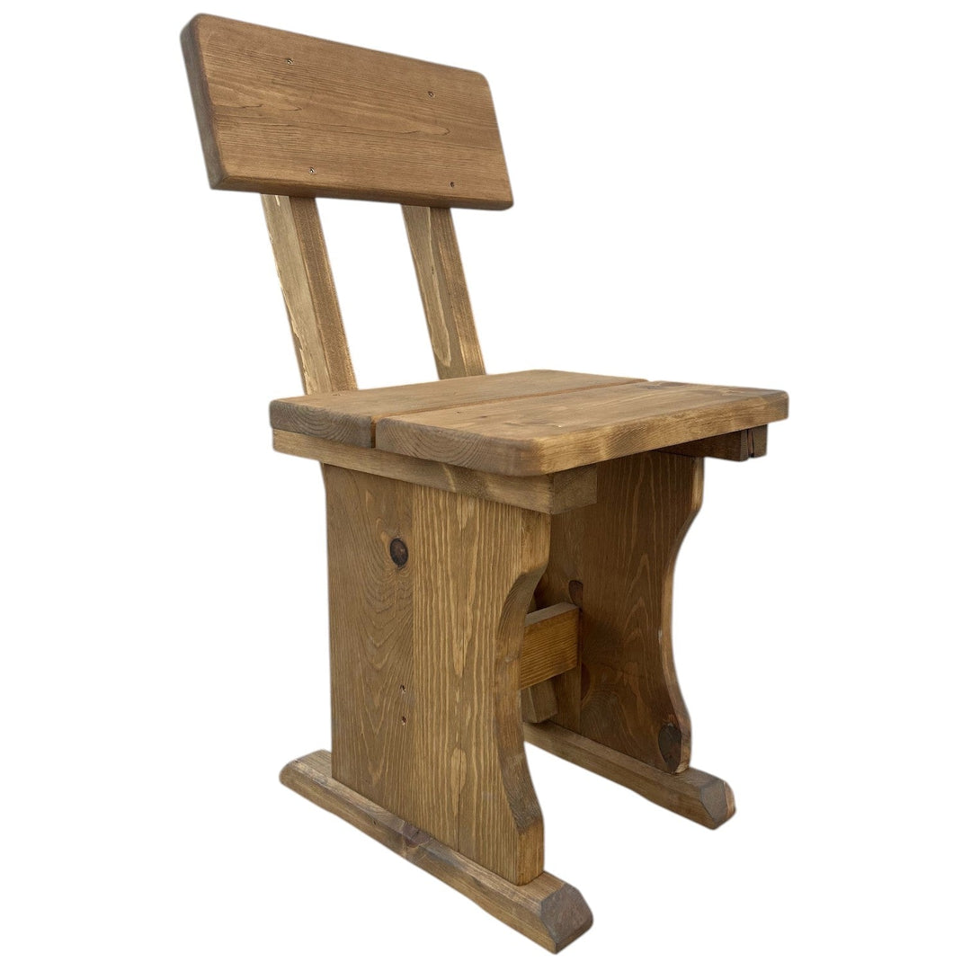 Дървен стол от масив – до 250 кг.