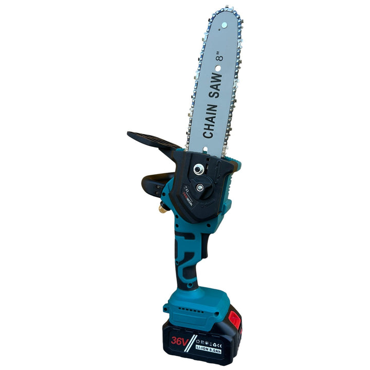 Промо 2в1 комплект WerkBull Акумулаторна Лозарска ножица с дисплей и Безчетков Трион с автоматично омасляване