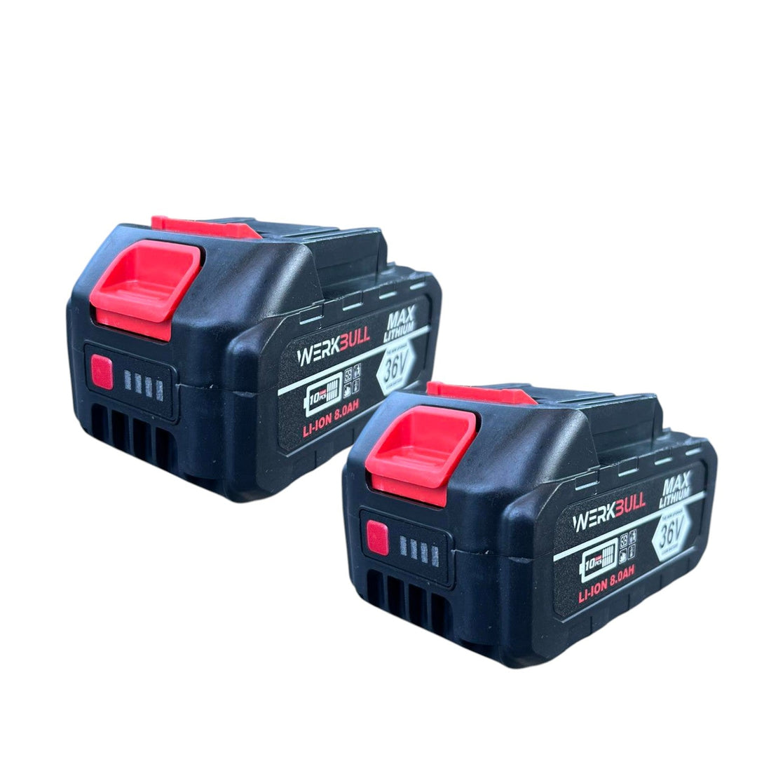 Немска Акумулаторна Мини Резачка с автоматично омасляване + две батерии 36V/ 8Ah и две вериги