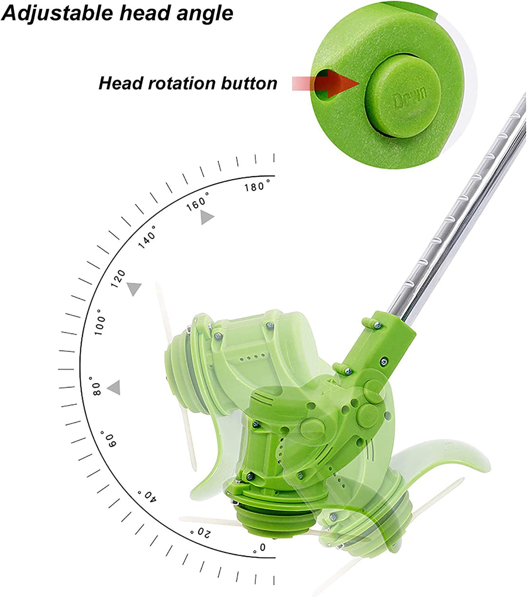 Акумулаторен Тример WerkBull с 2 батерии + 7 подаръка