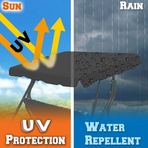 3-местна Водоустойчива Градинска Люлка със сенник до 240кг