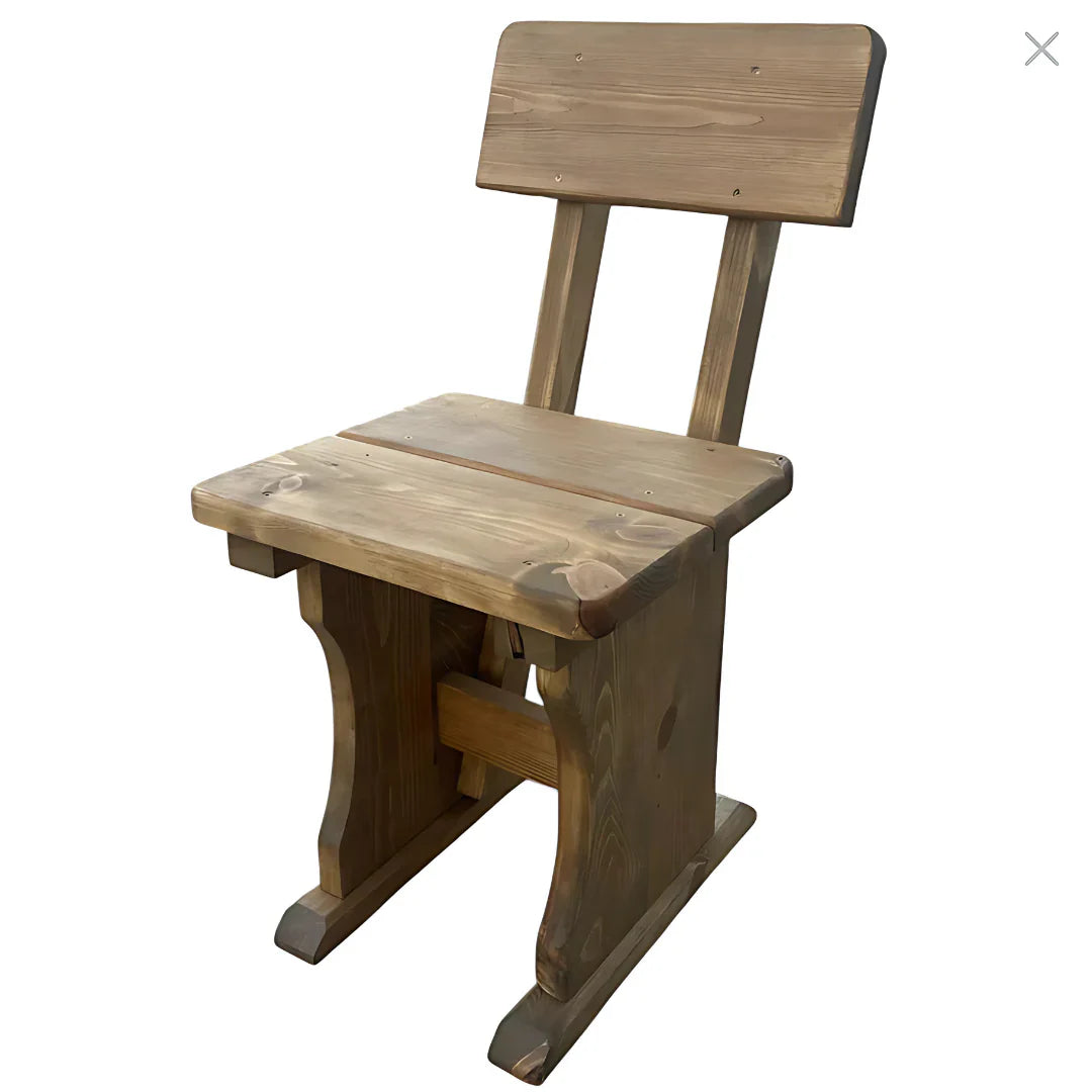 2 бр. Дървен стол от масив – до 250 кг.