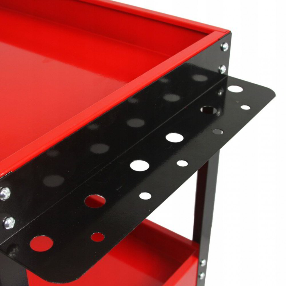 Количка за инструменти с 3 рафта и поставка за отвертки Mar-Pol