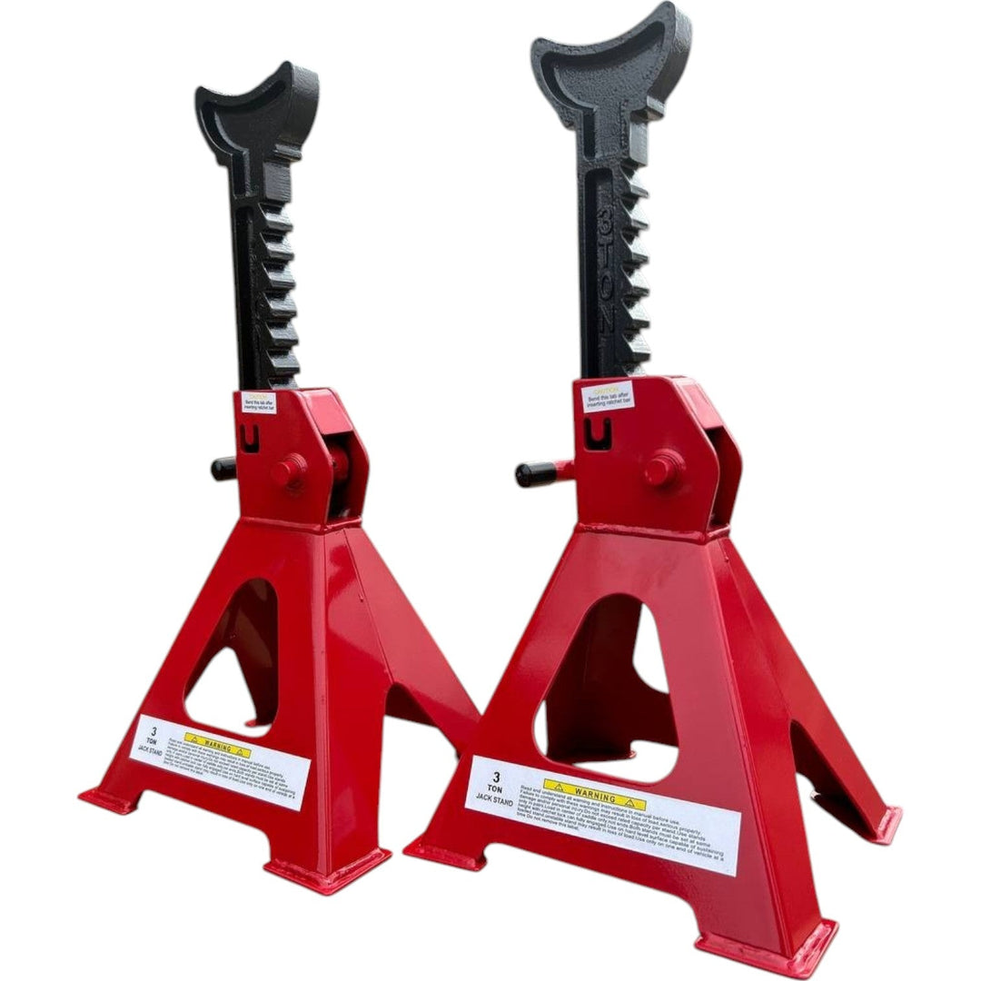 Комплект стойки за автомобил 3т. 190-425мм + Хидравличен крик тип крокодил 2т.