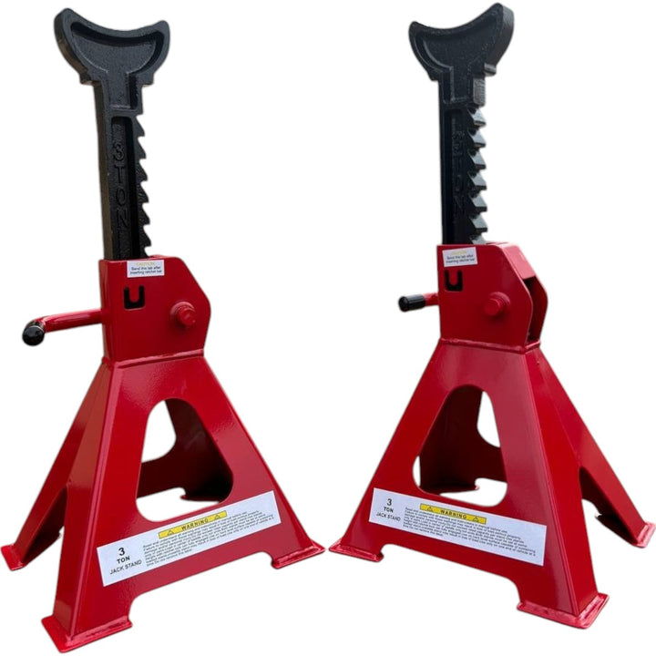 Комплект стойки за автомобил 3т. 190-425мм + Хидравличен крик тип крокодил 2т.