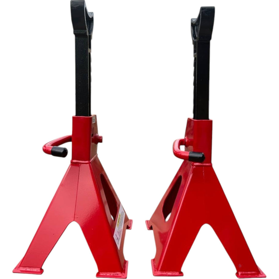 Комплект стойки за автомобил 3т. 190-425мм + Хидравличен крик тип крокодил 2т.