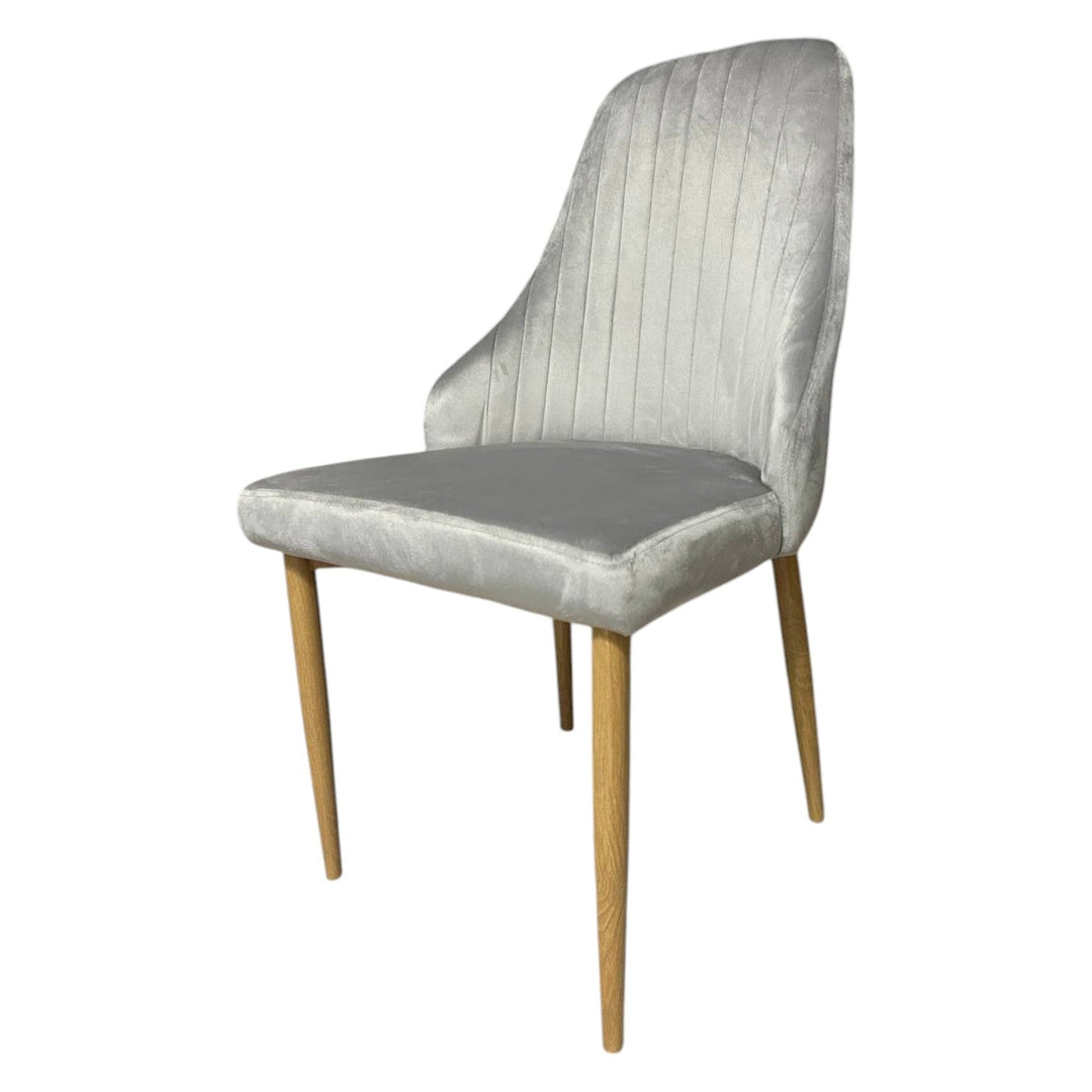 Трапезна маса от масив  „Мона" + 6 стола до 150кг