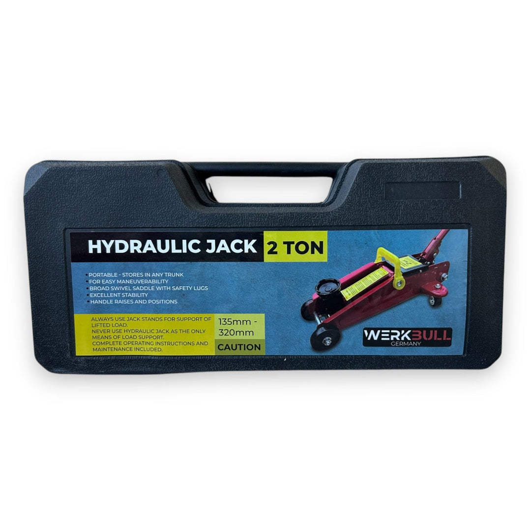 Професионален Хидравличен  Крик Тип Крокодил 2 тона WerkBull 135-320мм