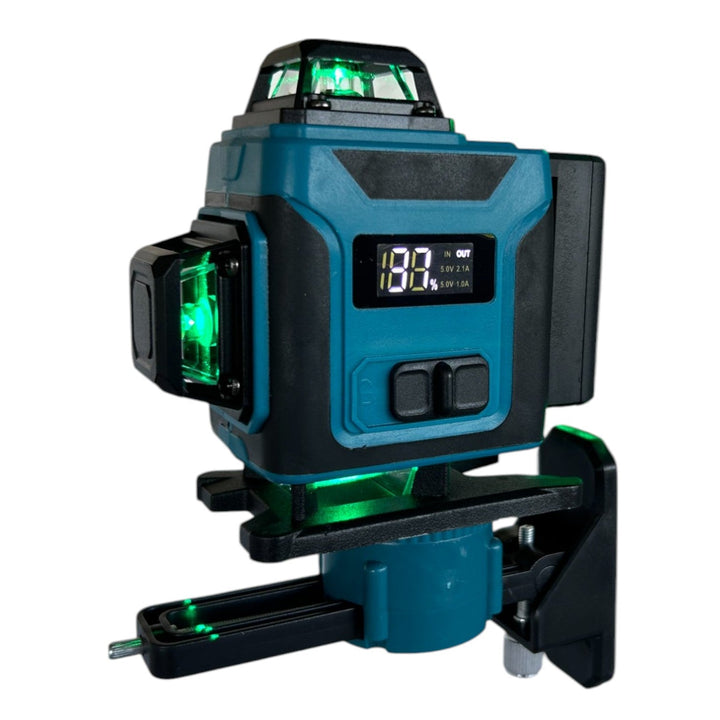 Немски 4D Водоустойчив Нивелир 16 линии WerkBull + 10 подаръка и тринога