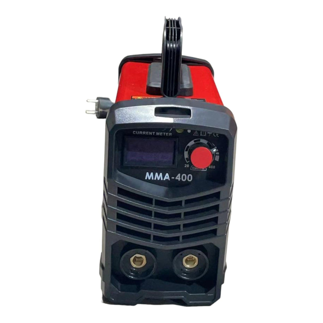 НЕМСКИ Инверторен Електрожен 400А WerkBull с дисплей и куфар + ПОДАРЪК Соларна маска