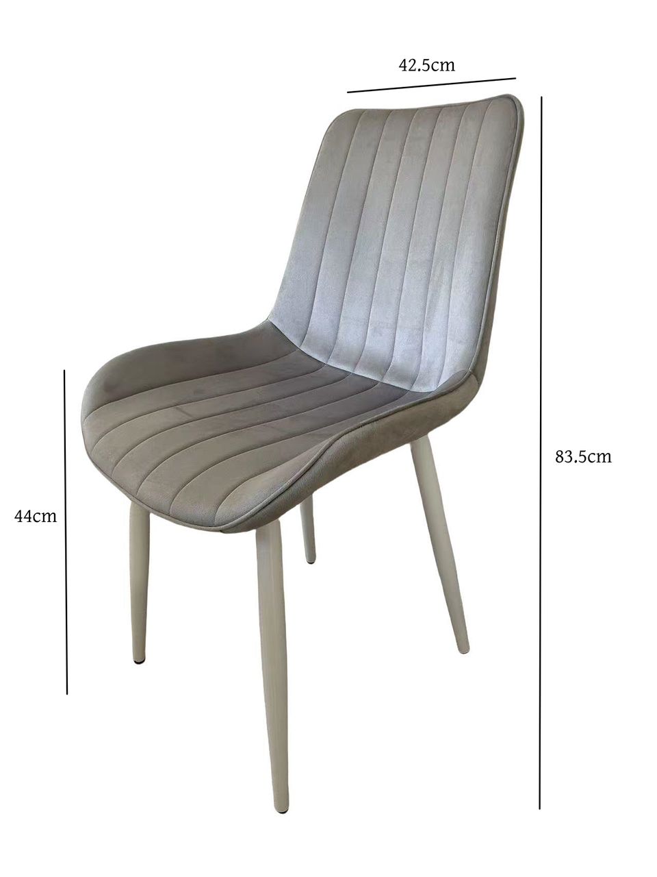 Комплект трапезна разтегателна маса със закалено стъкло и 6 стола Лорета