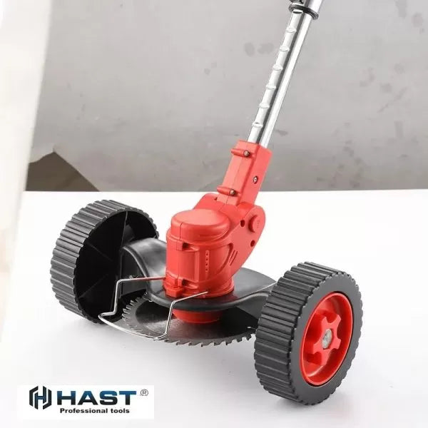 Немска Приставка с колела WerkBull за Акумулаторен Тример – Универсална