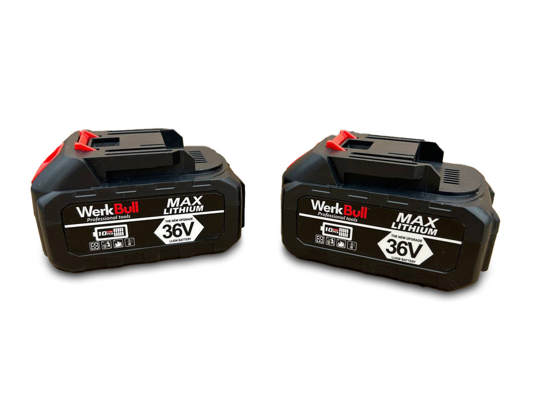 Немска Акумулаторна Мини Резачка/Трион с шина 16см –  две батерии 36V/ 8Ah + две вериги