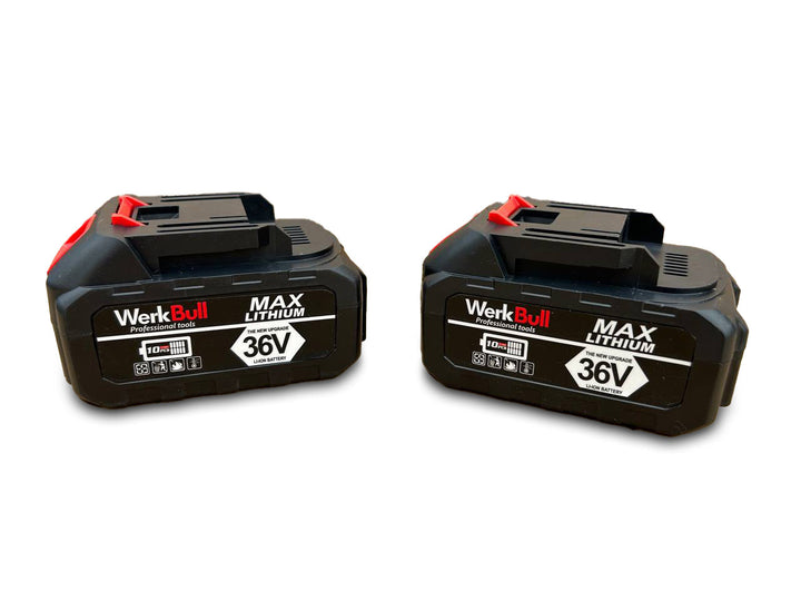 Немска Акумулаторна Мини Резачка/Трион с шина 16см –  две батерии 36V/ 8Ah + две вериги