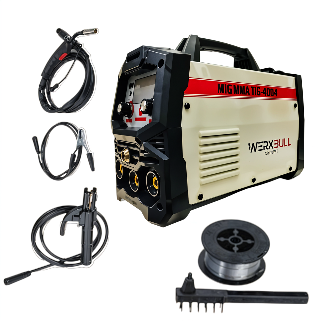 2в1 Телоподаващо Инверторен Електрожен 400А WERKBULL