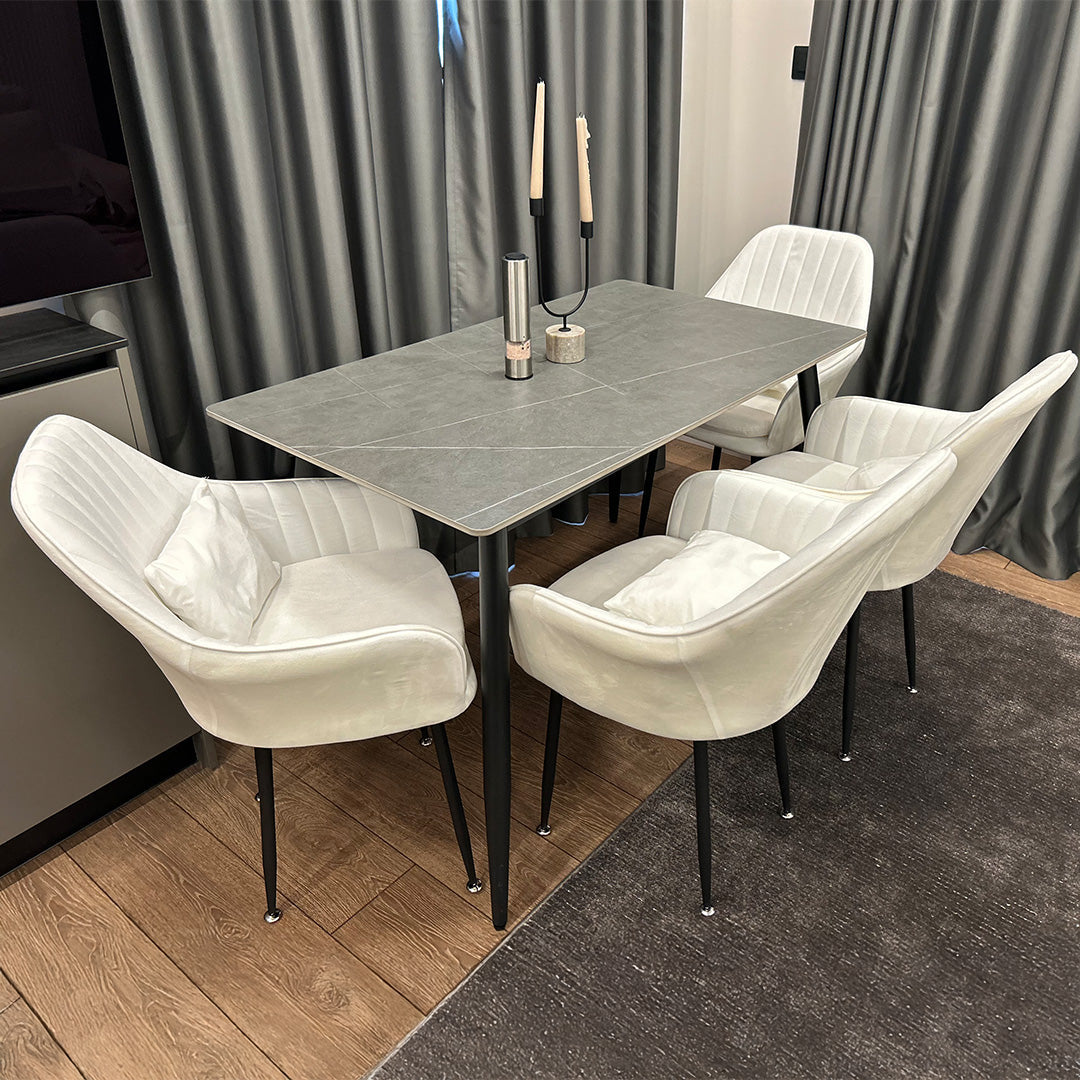 Комплект трапезни маса с 4 стола Грейс