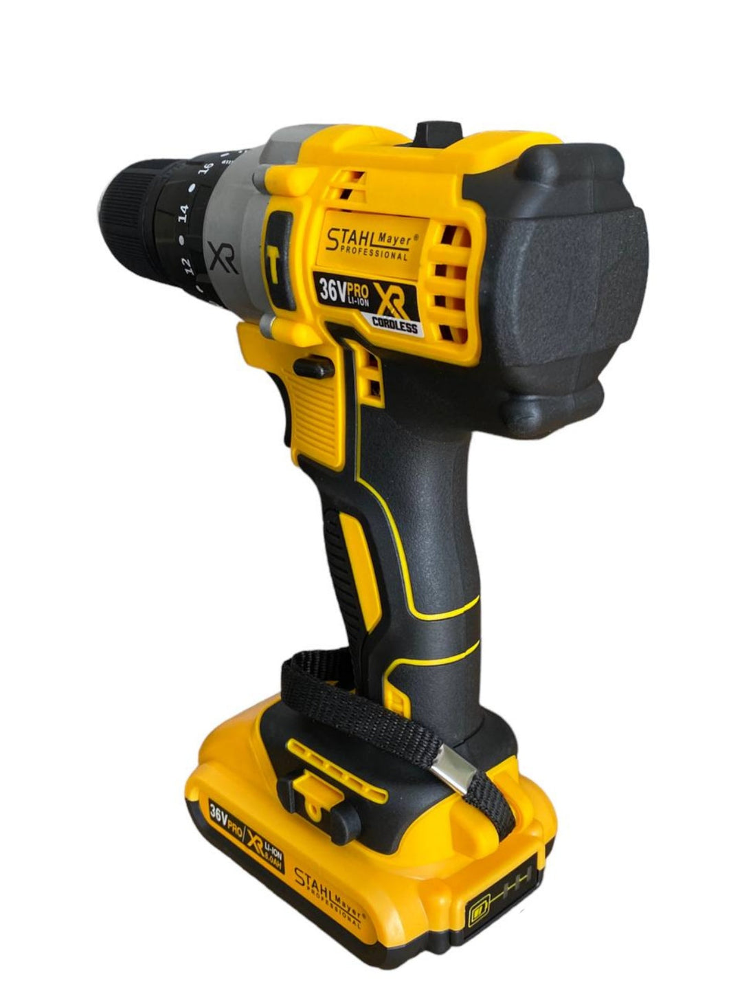 ПРОМО Ъглошлайф и Винтоверт 36V 8,0AH Акумулаторен Комплект XR 125мм 4 броя батерии