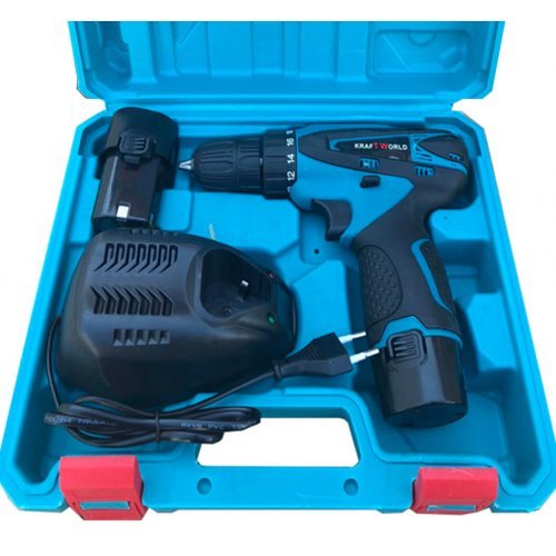 Немски Ъглошлайф 1200W + Акумулаторен винтоверт 12V 2бр батерии, регулация на оборотите