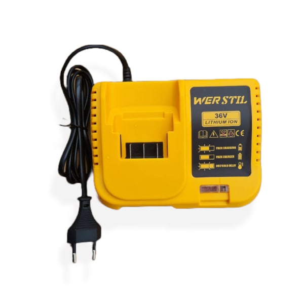 Немски 2в1 Комбиниран Ударен Акумулаторен Гайковерт и Безчетков Ъглошлайф 36V 8Ah