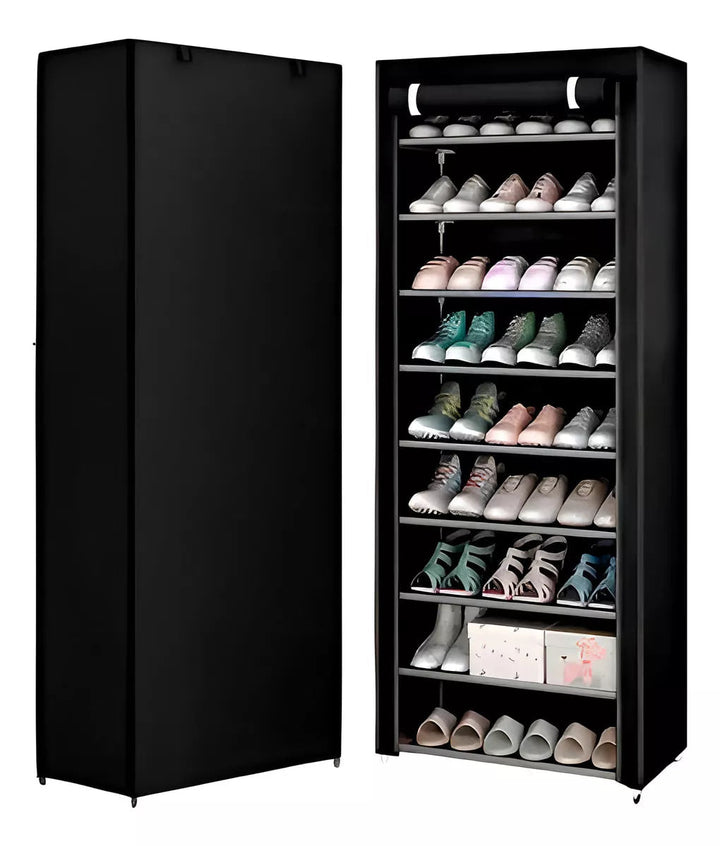 Текстилен шкаф за обувки