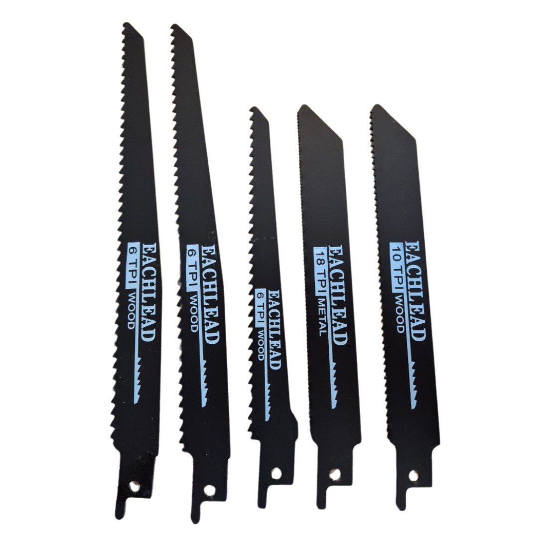 Немски Безчетков Акумулаторен WerkBull 36V Саблен трион + 2бр батерии 8Ah и 5 ножа