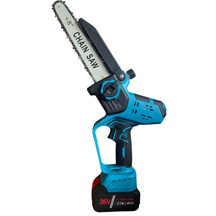 3В1 Немски Безчеткови Резачка с автоматично омасляване, Ножица и Ударен Винтоверт + две батерии и 50 части в куфар