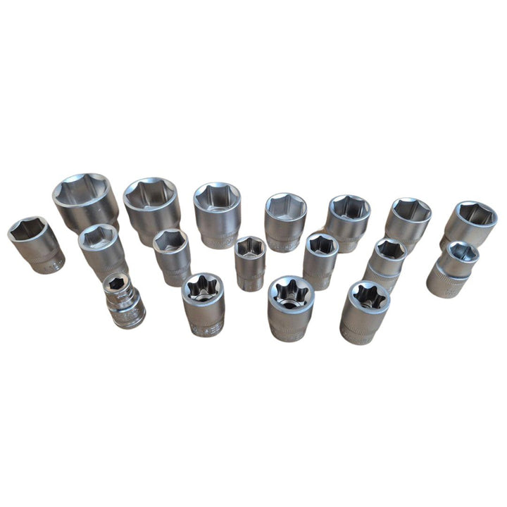 Немски Куфар с Инструменти 216ч WerkBull Гедоре с 3бр Тресчотка и ключове 8-22- Тресчотни