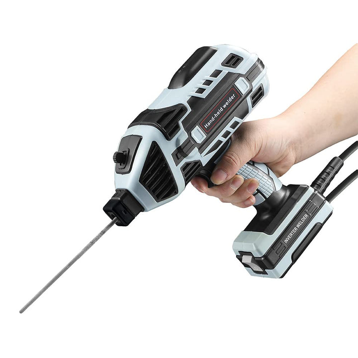 Немски Инверторен Електрожен Тип Пистолет WerkBull 350A + подарък 5 електрода и маска