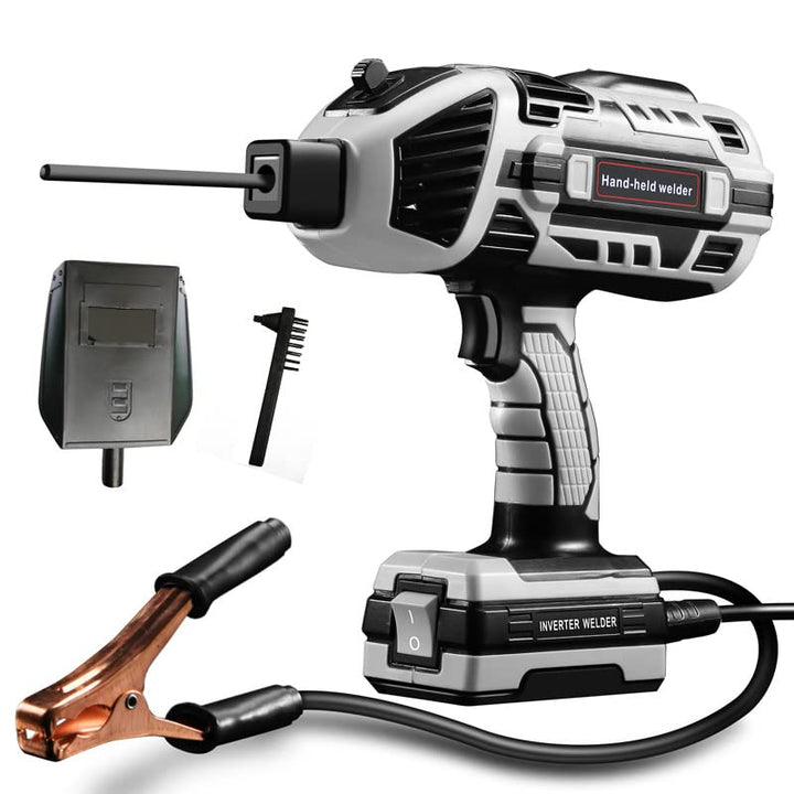 Немски Инверторен Електрожен Тип Пистолет WerkBull 350A + подарък 5 електрода и маска