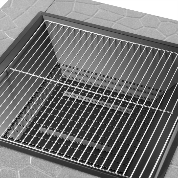 Нова Многофункционална 3в1 маса 'Fire Pit' - BBQ, ледарка, огнище за външна тераса, заден двор, веранда и градина