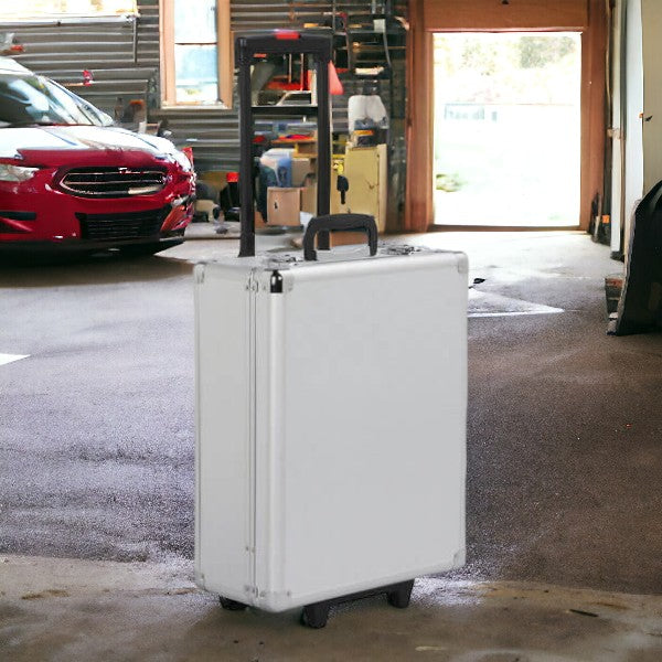 Куфар на колела WerkBull Germany® с инструменти – 1050 части от хром-ванадиева стомана модел 2025