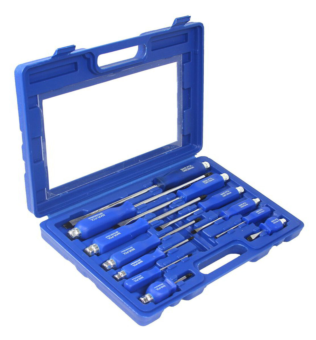 КОМПЛЕКТ УДАРНИ ОТВЕРТКИ 12 ЧАСТИ MAR POL – ПРОФЕСИОНАЛНИ